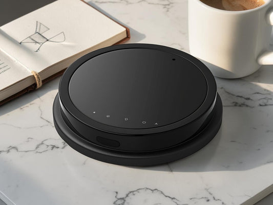 Apao Smart Thermostatic Coffee Mug Warmer - 3 Temperature Settings Desktop Heating Coaster